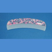 BOHEMIA Glass nail file - big size 200/3 mm - monochromatic Basic line